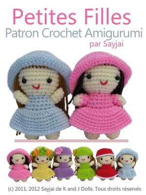 cover image of Petites Filles Patron Crochet Amigurumi